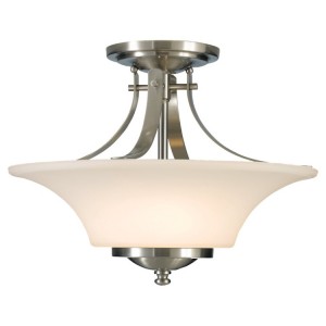 Barrington Steel Semi-Flush Ceiling Lights