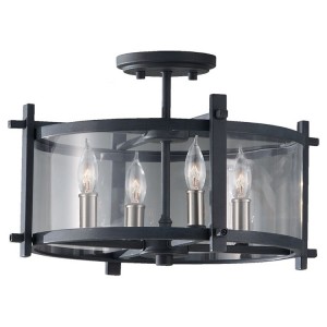 Ethan Semi Flush Ceiling Light