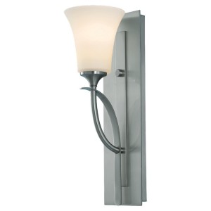 Barrington Steel Single Vanity Light