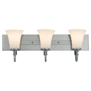 Barrington Steel Triple Vanity Light