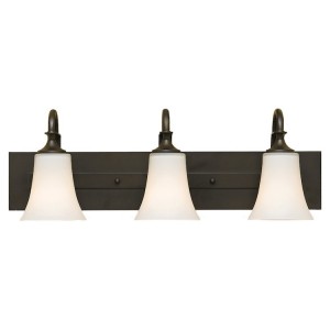 Bronze Barrington Triple Vanity Light