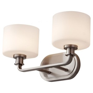 Kincaid Steel Double Vanity Light