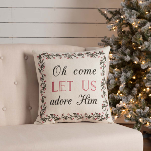 Oh Come Home Pillow 18" x 18"