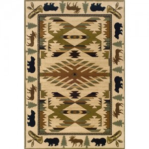 Native Wildlife Area Rugs