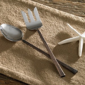 Copper Handle Serving Set