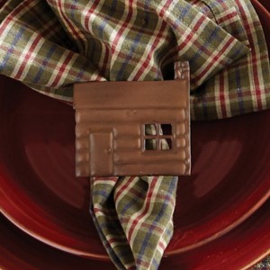 Country Cabin Napkin Ring