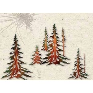 Pine Tree Set of 3