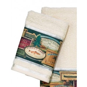 Rather Be Fishing Set Towels -3 Pcs (includes fingertip towel)
