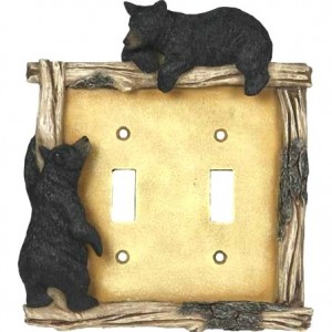 Black Bear Switch Plates