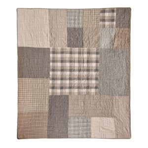Smoky Square Throw 50" x 60"