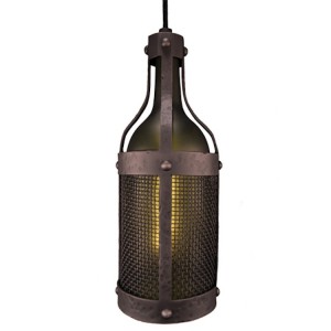 Napa Mesh Pendant Light-Green