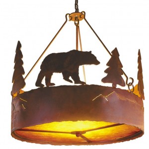 Bear Chandelier