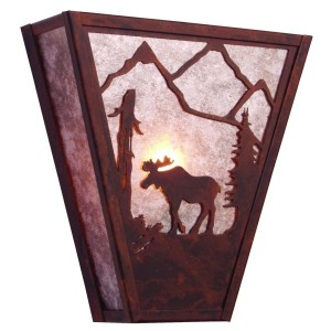 Mountain Moose Sconce