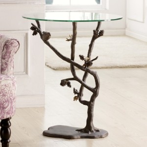 Bird & Pine Cone Table