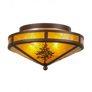 Tamarack Ceiling Light - 16 in