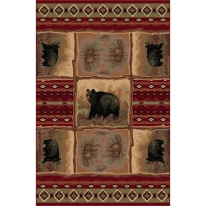 Crimson Bear Area Rugs