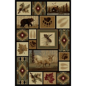 Wilderness Bear Area Rugs