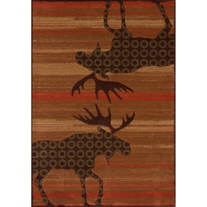 Terracotta Urban Moose Area Rugs