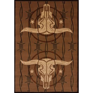 Cowboy Strong Area Rugs