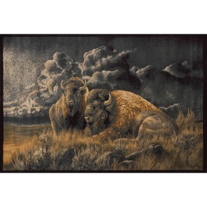 Distant Thunder Buffalo Area Rugs -DISCONTINUED