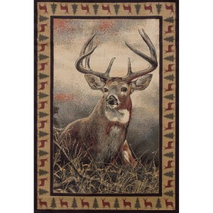 Majestic Whitetail Deer Area Rugs -discontinued