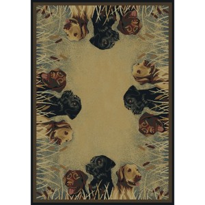 Labs in Marsh Rug Collection