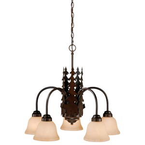 Bozeman Bear 5 Light Chandelier