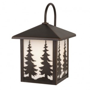 Yosemite Pine Tree Outdoor Lantern