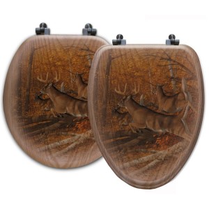 Maple Rush Deer Toilet Seats