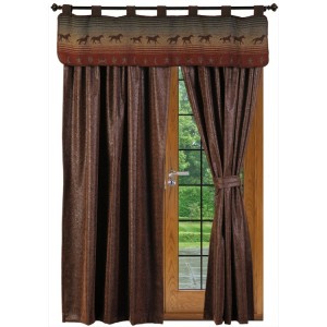 Stagecoach Drapes and Mustang Canyon Valance