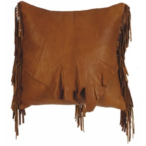 Bandera Leather Pillow - discontinued