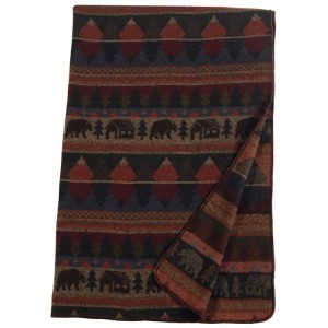 Cabin Bear Throw