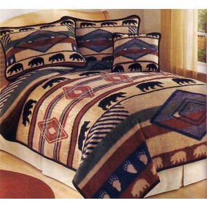 Yuma Bear Fleece Bed Sets