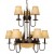 Yellowstone 2 Tier Moose Chandelier
