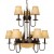 Yellowstone 2 Tier Moose Chandelier