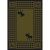 Moose Refuge on Green Area Rugs