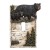Black Bear in Birch Forest Single Switch Plate