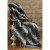 Black Wolf Faux Fur Throw