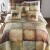 Wood Patch Quilted Bedding Set