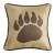Bear Paw Print Pillow