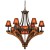 Aspen Mountain 6 Light Chandelier