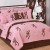 Pink Buckmark Bedding