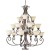 Bronze Manor 15 Light Chandelier
