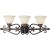 Bronze Manor Triple Vanity Light