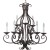 Bronze Manor 9 Candle Chandelier