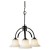 Bronze Barrington 3 Light Chandelier