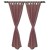 Brick-Black Plaid Curtains