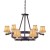 Bundle of Sticks Rustic Chandelier