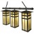 San Carlos Triple Pendant Light