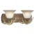 Lodge Antler Double Vanity Light
